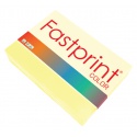 Kopieerpapier Fastprint A4 120gr kanariegeel 250vel