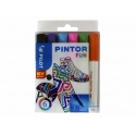 Verfstift Pilot Pintor fun fijn assorti etui à 6 stuks