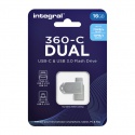 USB-stick Integral 3.0 USB-360-C Dual 16GB