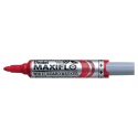 Viltstift Pentel MWL5M Maxiflo whiteboard rond 3mm rood