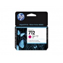 Inktcartridge HP 712 3ED68A rood