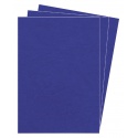 Voorblad Fellowes A4 lederlook royal blauw 100stuks